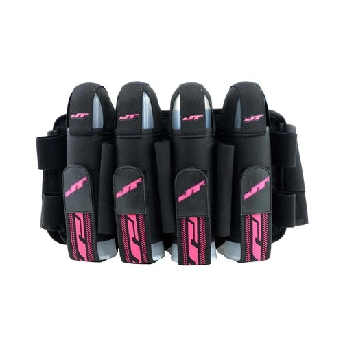 JT Paintball - NXE FX 4+7 Harness - Black / Fuchsia Pink