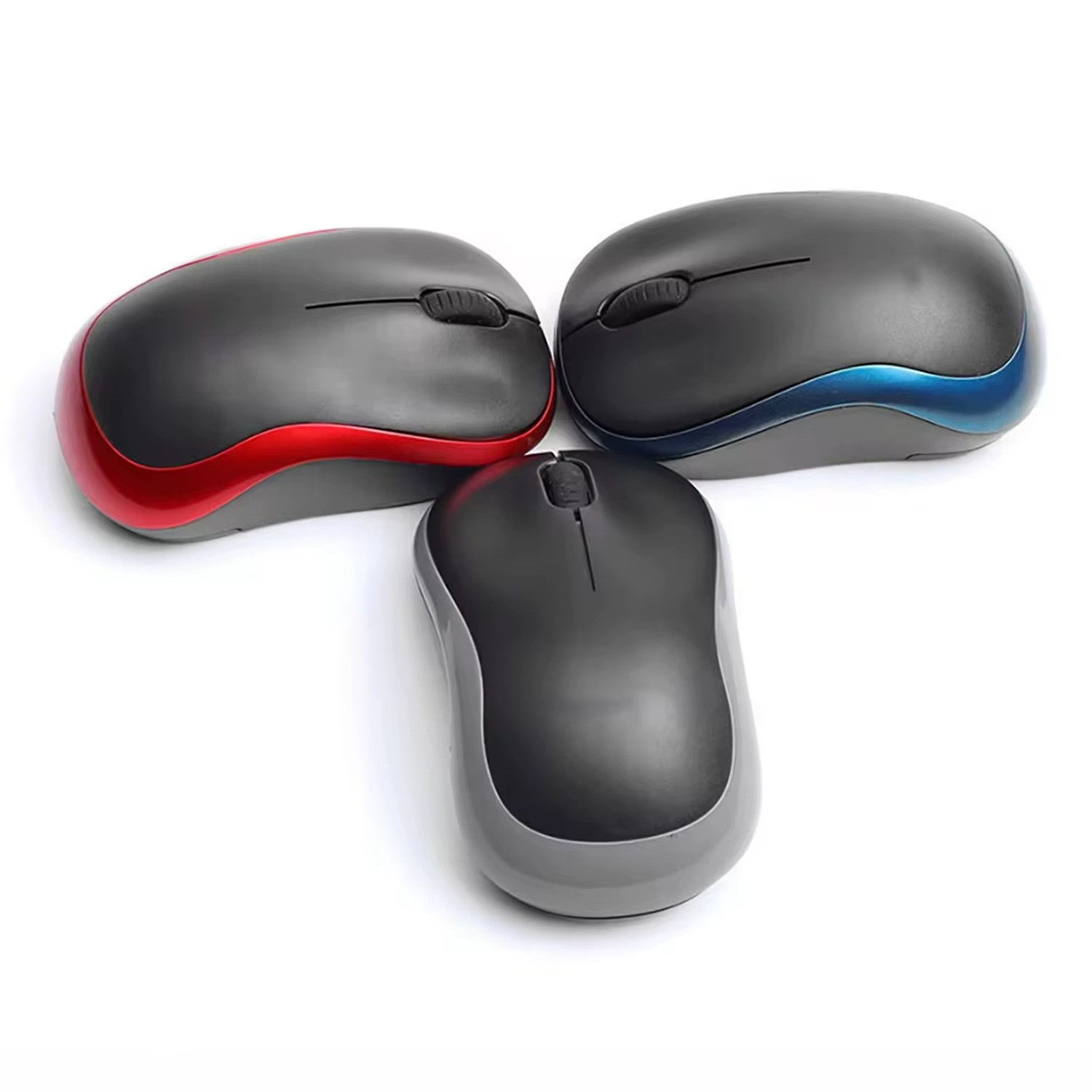 Logitech M185 Wireless Mouse 2.4Ghz USB 1000DPI Mice USB Receiver Mute Optical N