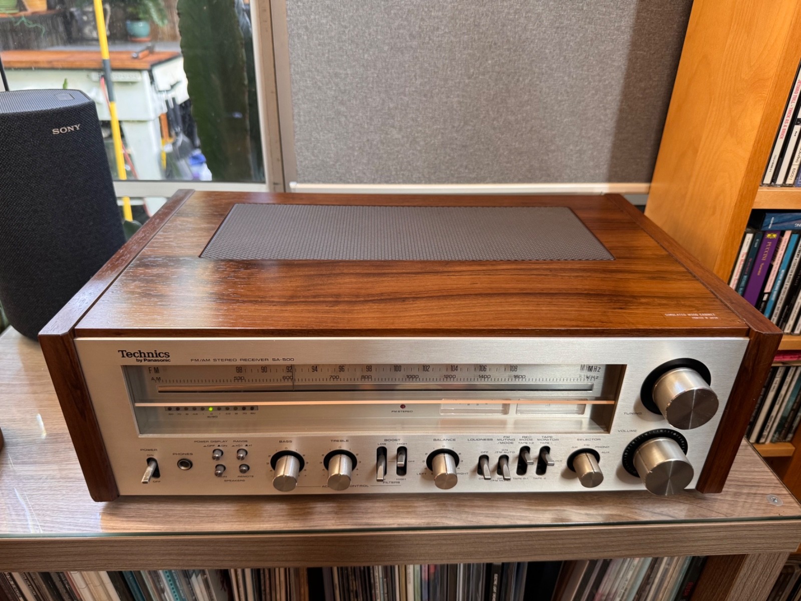 TECHNICS SA-500 AM FM PHONO STEREO RECEIVER