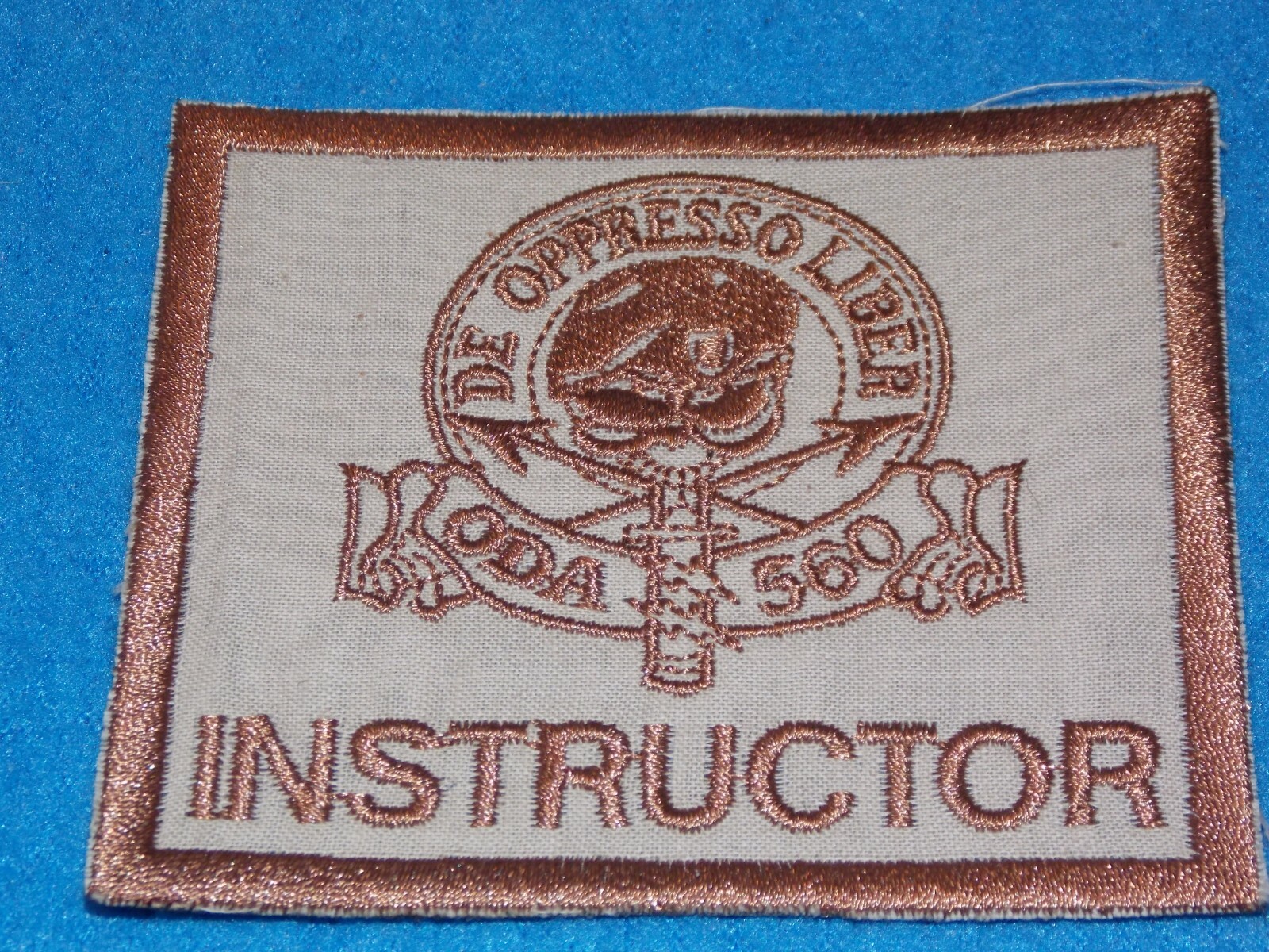 UNITED STATES US SPECIAL FORCES TEAM PATCH 560 INSTRUCTOR ODA - MINT