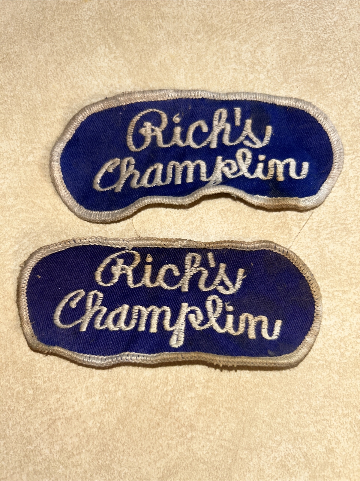 CHAMPLIN GAS STATIONS OIL VINTAGE ADVERTISING OR EMPLOYEE PATCH