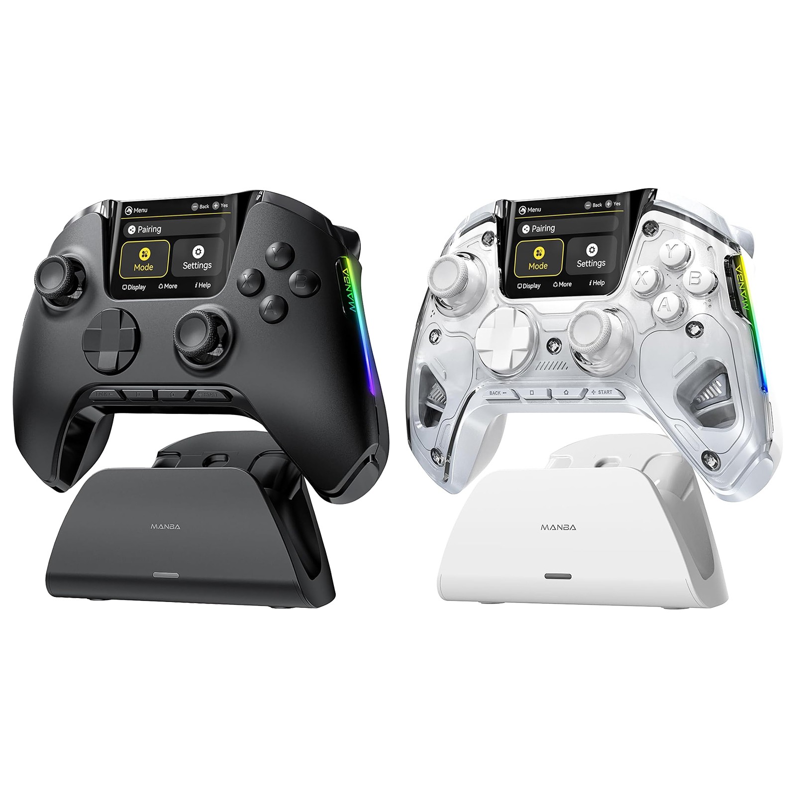 Manba One Interactive Screen Wireless Gaming Controller for Switch 2 Android PC