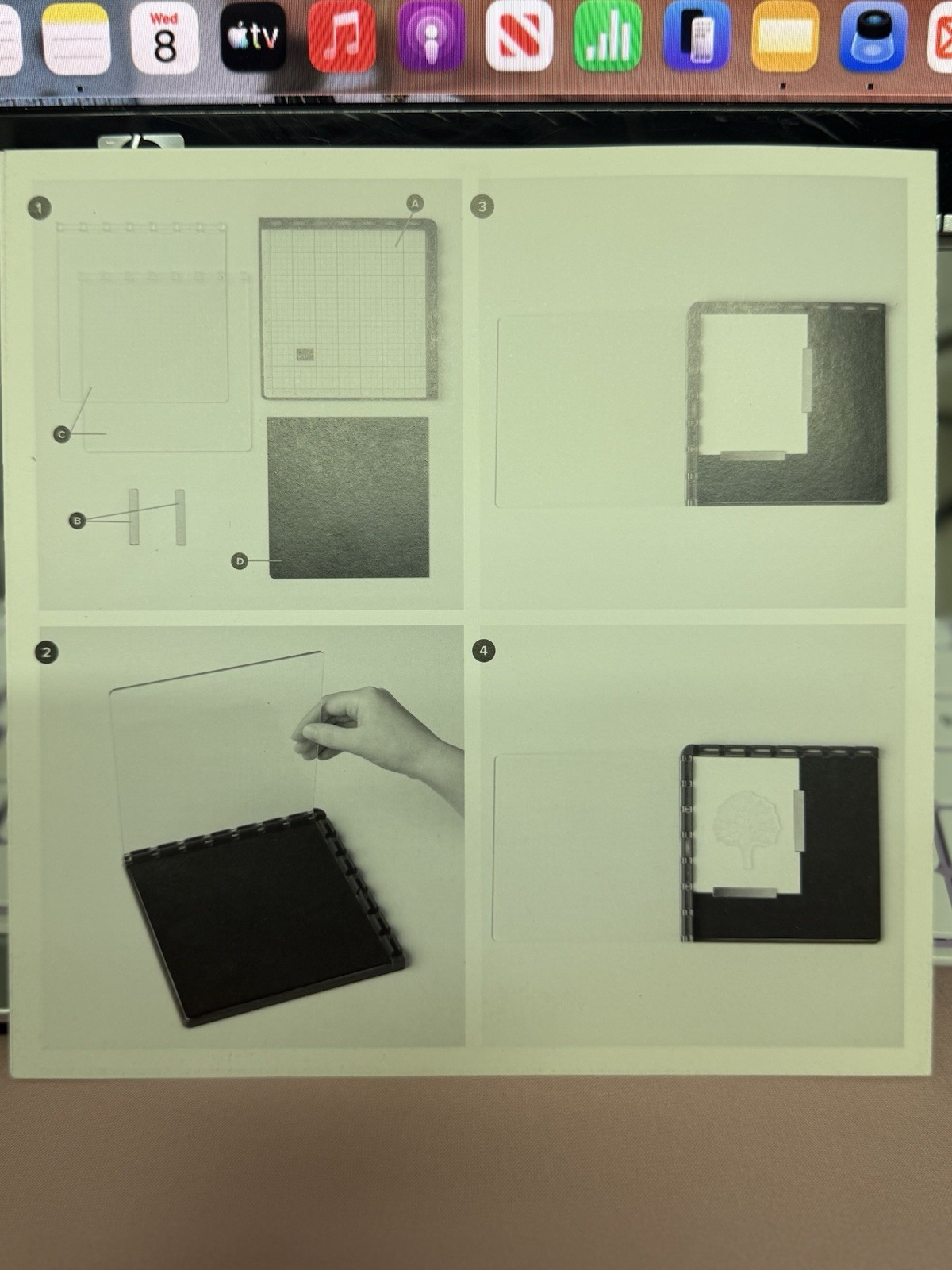Stampin' Up! Stamparatus Stamp Positioning Tool for Craft Stamping & Paper