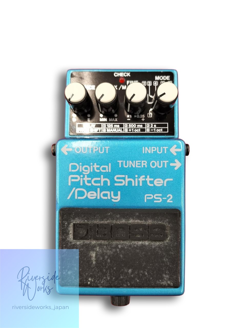 BOSS PS-2 Pitch Shifter Effect Pedal Used JP