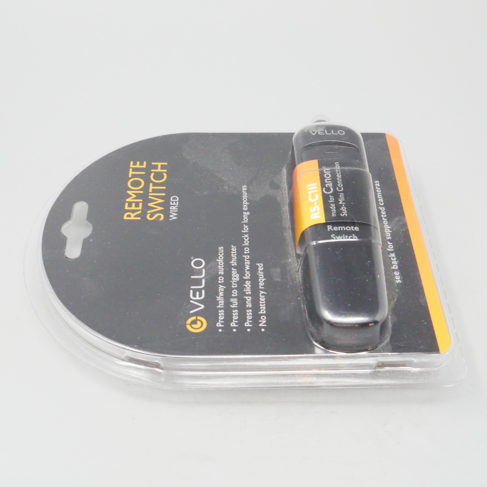 REMOTE SWITCH WIRED VELLO RS-C1LL FOR CANON CAMERAS