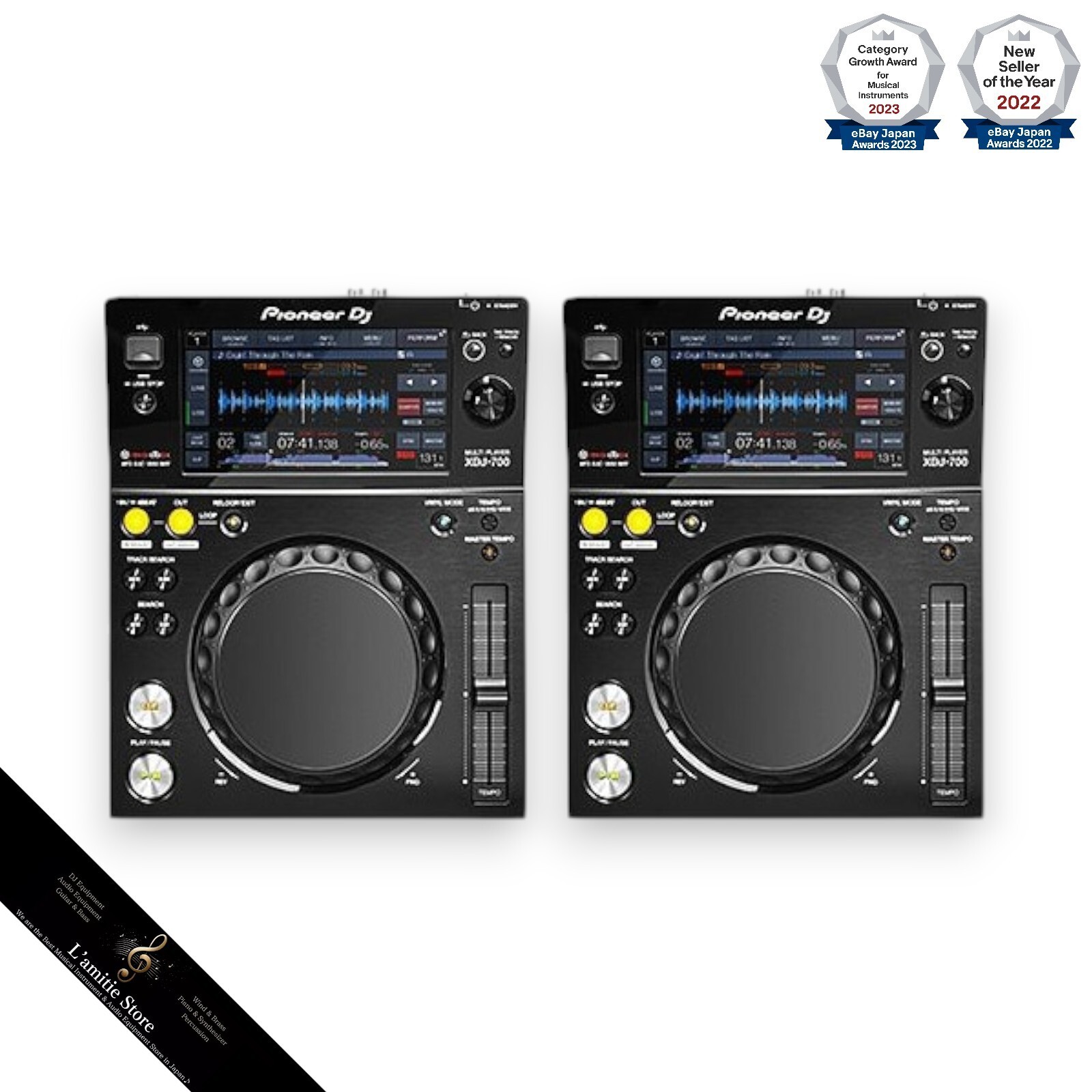 Pioneer XDJ-700 DJM-750MK2 Pro DJ Mixer Rekorodbox 4-Channel XDJ700 DJM750MK2 JP
