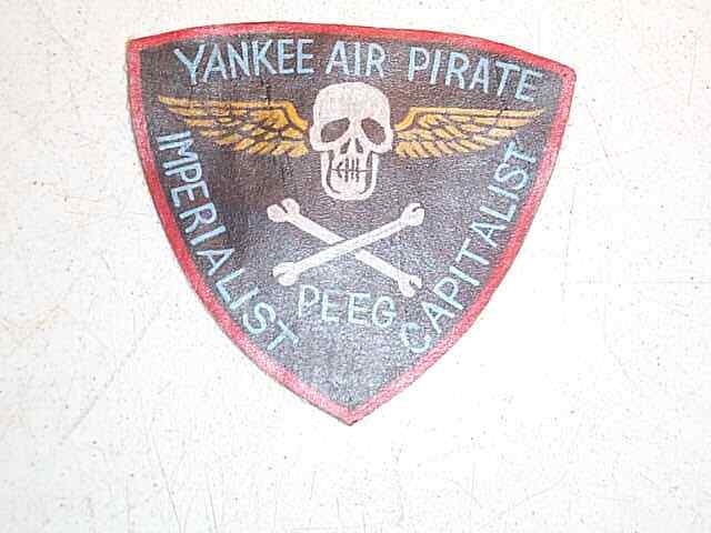 USN Vietnam FIGHTER LEATHER FLIGHT JACKET PATCH