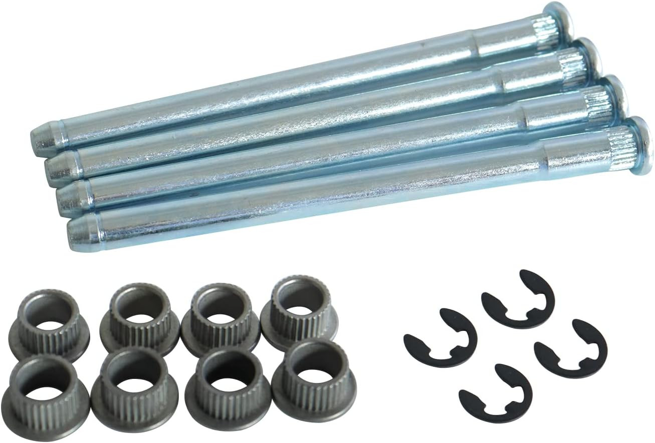 Door Hinge Pin and Bushing Repair Kit Compatible with Chevy GMC