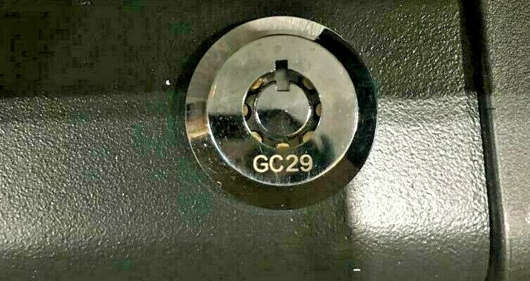 GC29 2 NEW KEYS Sentry Pistol Safe Code: GC29 Handgun Key Models QAP1E & QAP1BE