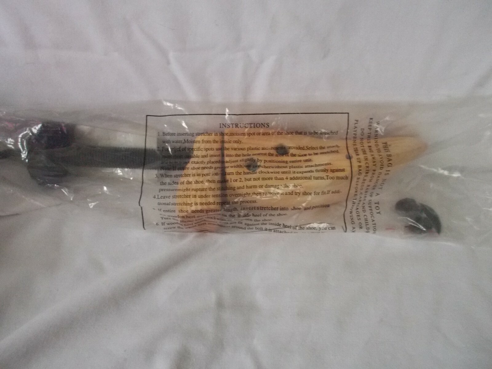 NWT! Wood Ladies Shoe Stretcher/ Size Regular