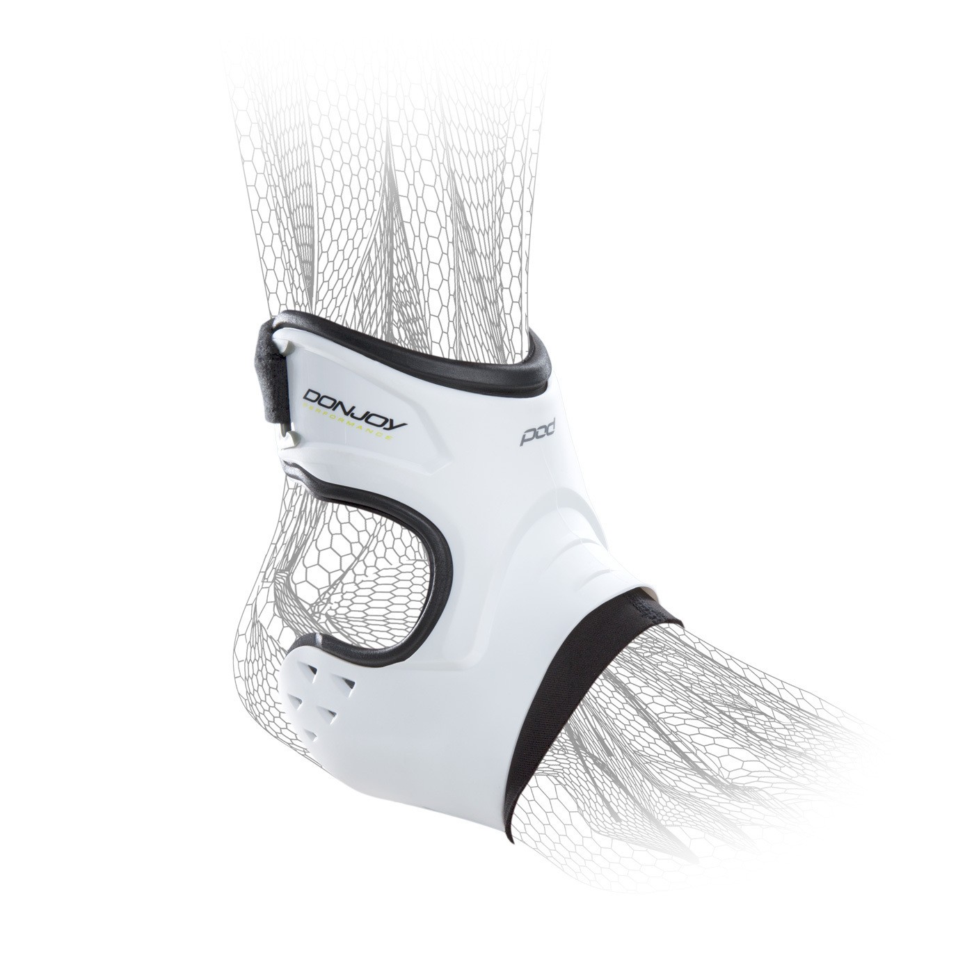 DonJoy Performance Pod Ankle Brace Right Large (White)