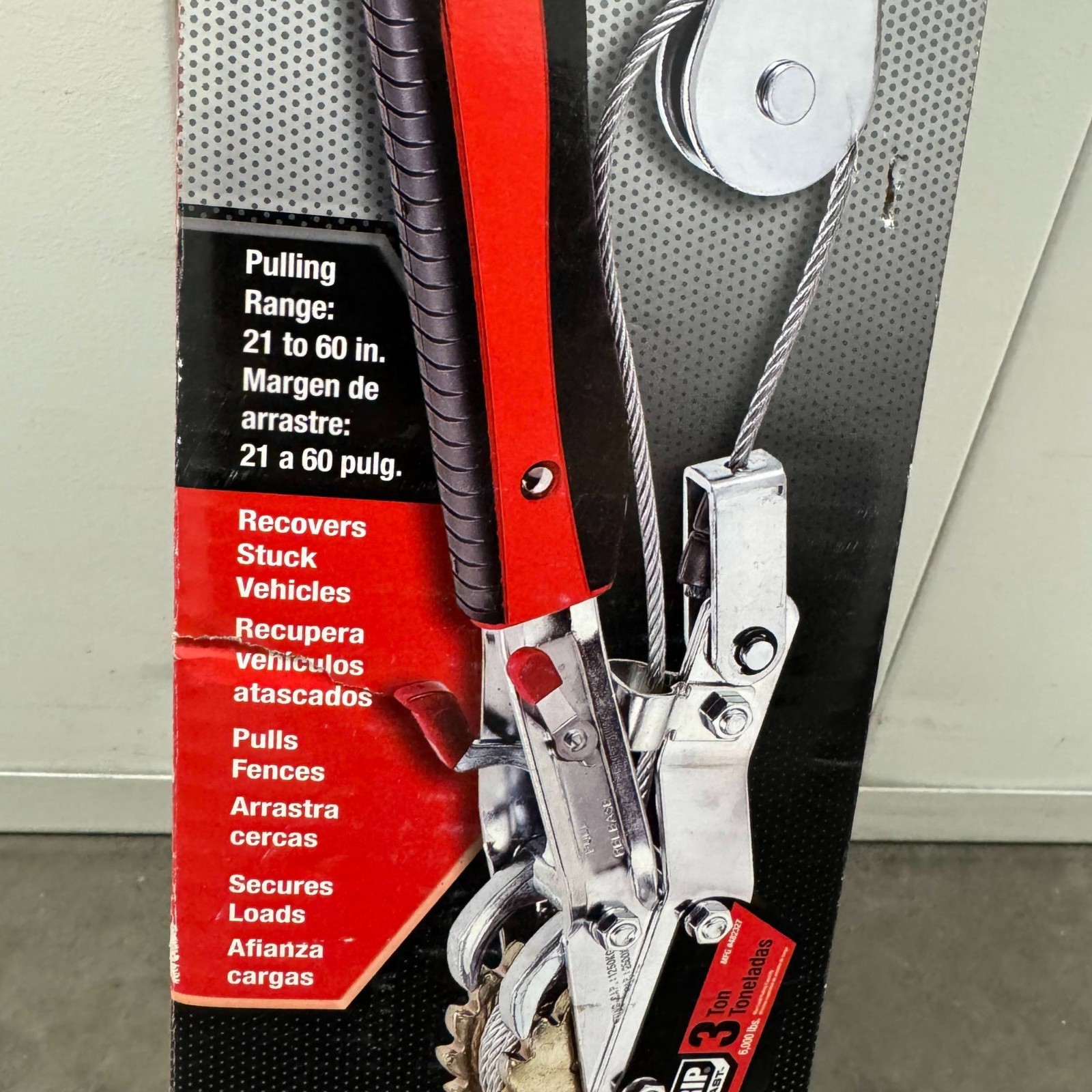 MASTERGRIP 3 Ton Cable Puller #762774