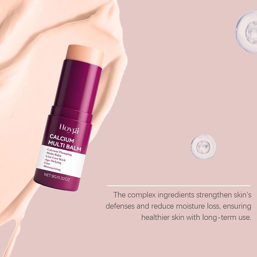 Multi-Effect Facial Care Balm Stick - 9g Portable Moisturizing Stick for Fa X2O2