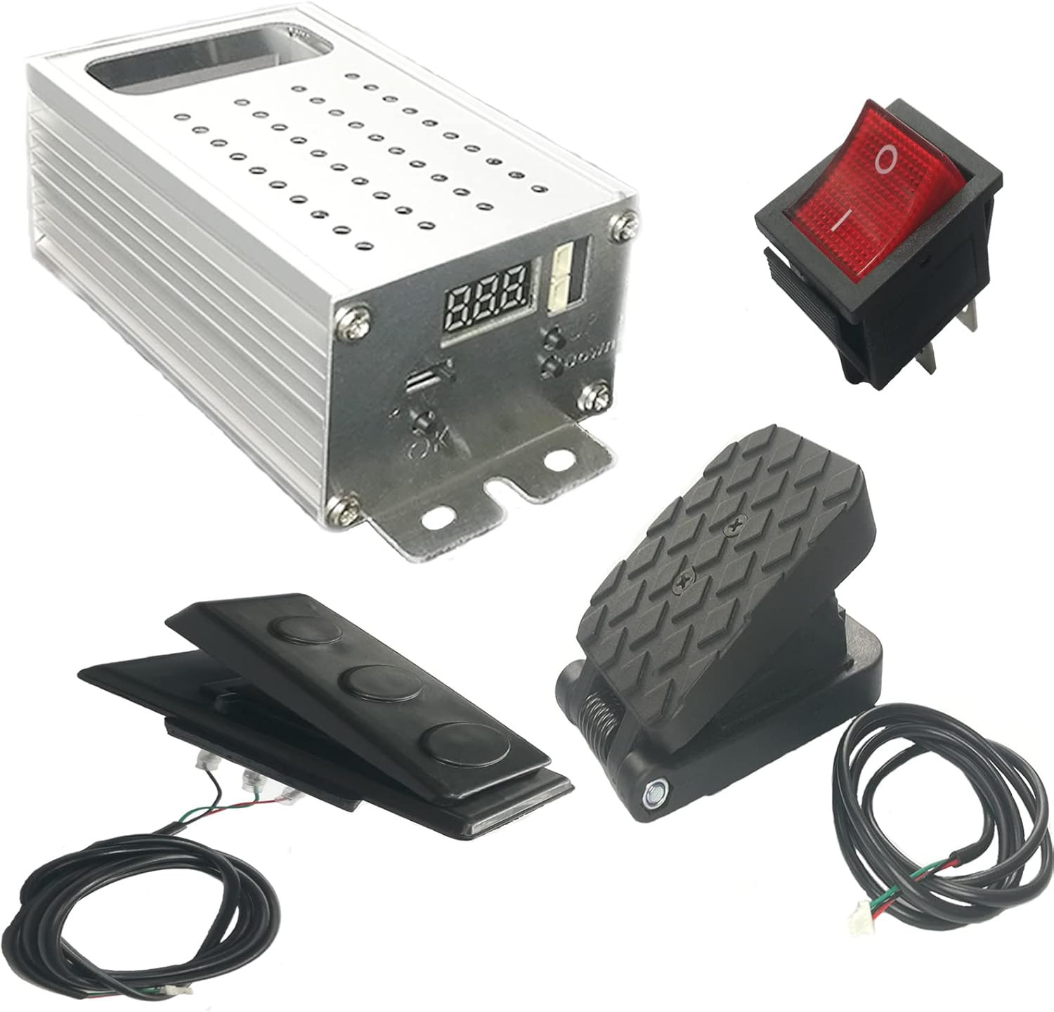 PWM 0-30S Soft Start/Soft Stop Variable Speed DC Motor Speed Controller Battery