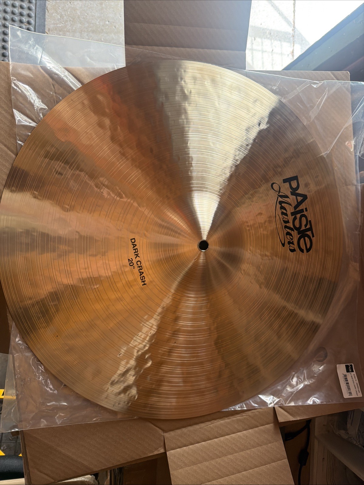 Paiste 20" Masters Series Dark Crash Cymbal