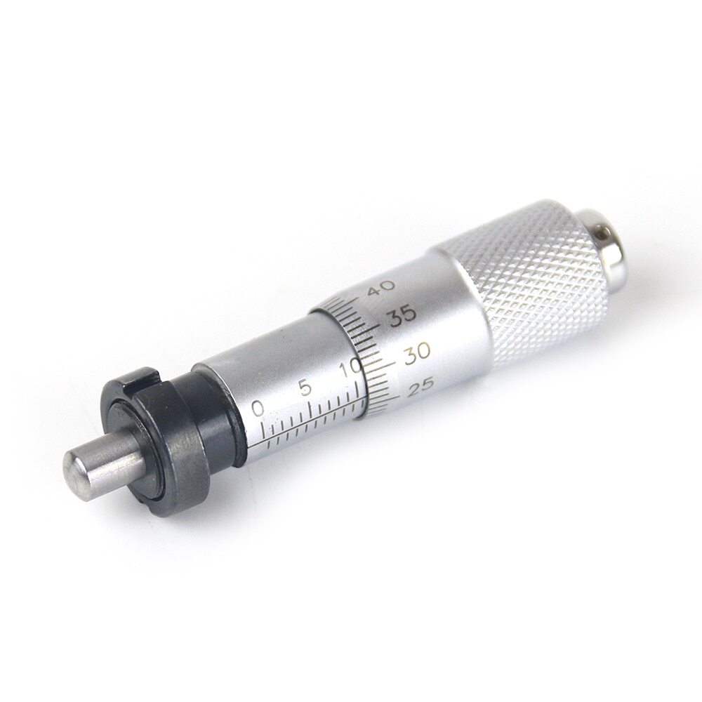 Micrometer Head Range Round Plat Type Micrometer Head Measure Tool 0-13mm