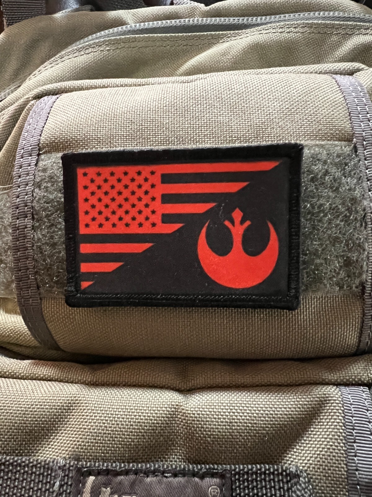 Oga's Cantina Ranco Coaster PATCH Hook and loop Morale Patch