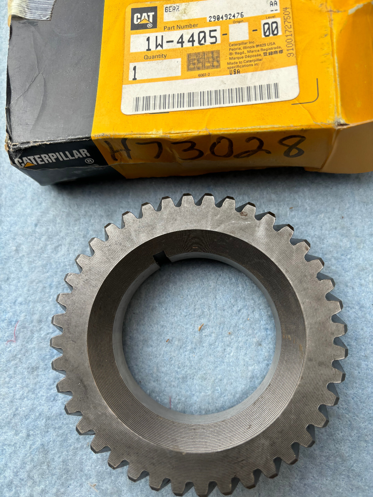 CAT GEAR Pt# 1W-4405 CATERPILLAR Crankshaft --------------------------- OEM NOS