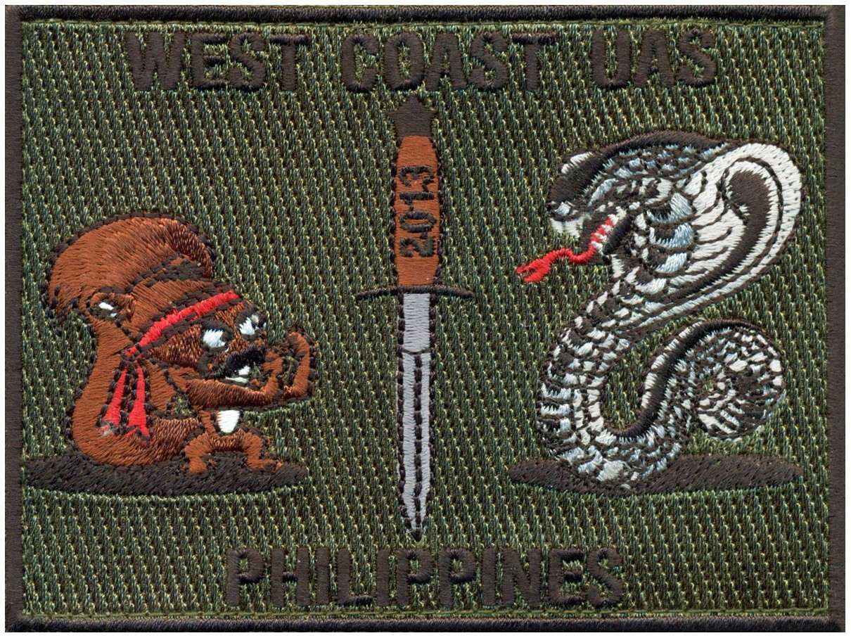USN NAVEL SPECIAL WARFARE UNMANNED AERIAL VEHICLE WEST COAST 2013 PATCH