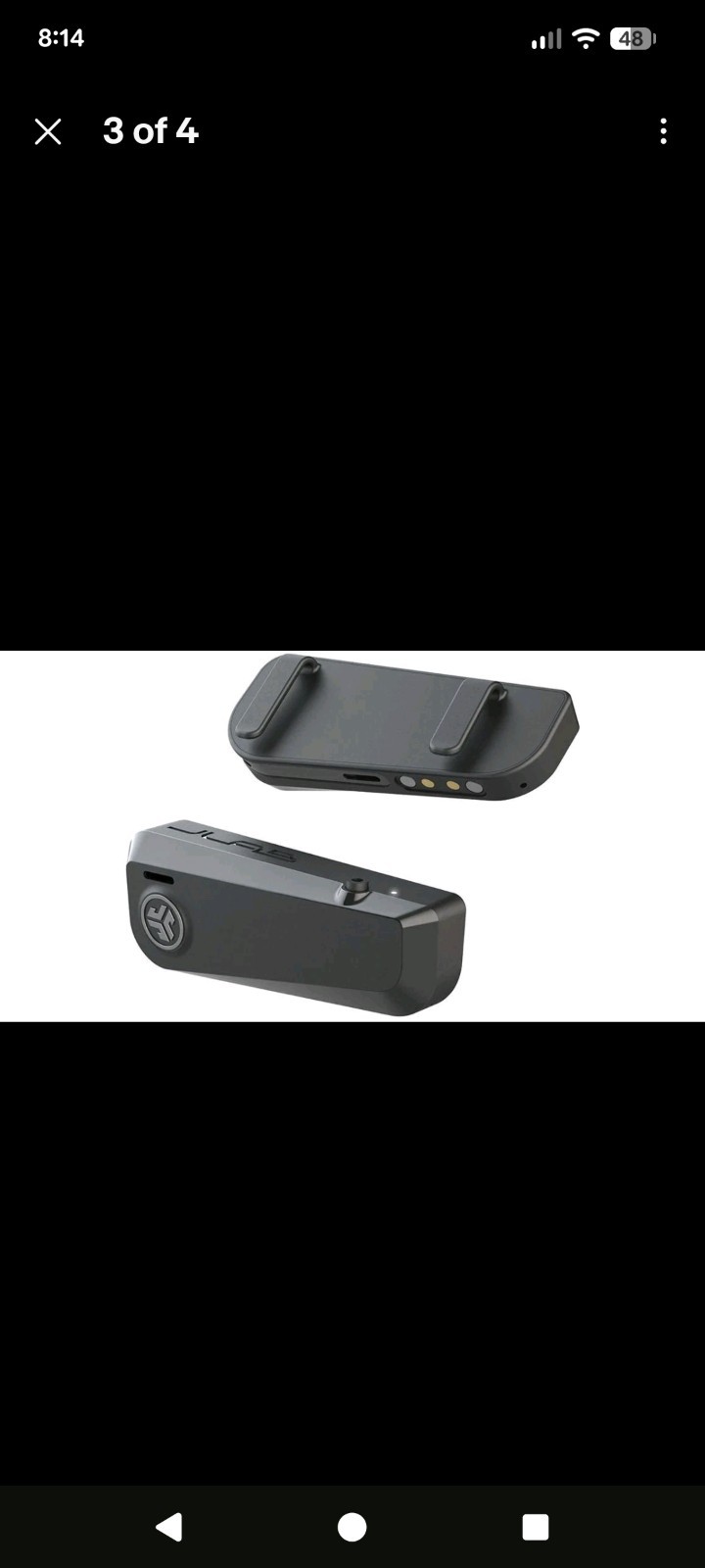 JLab JBuds Frames Wireless Audio for Your Glasses - Black