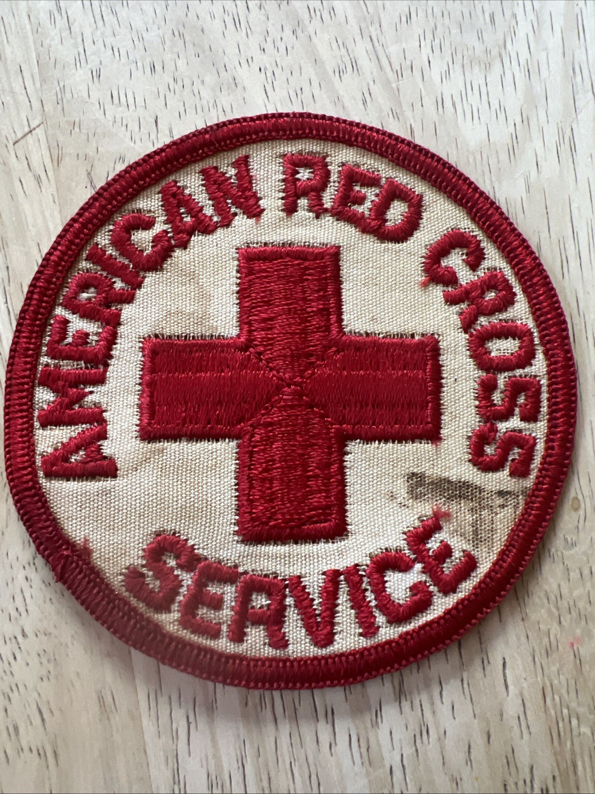 Vintage American Red Cross Service patch