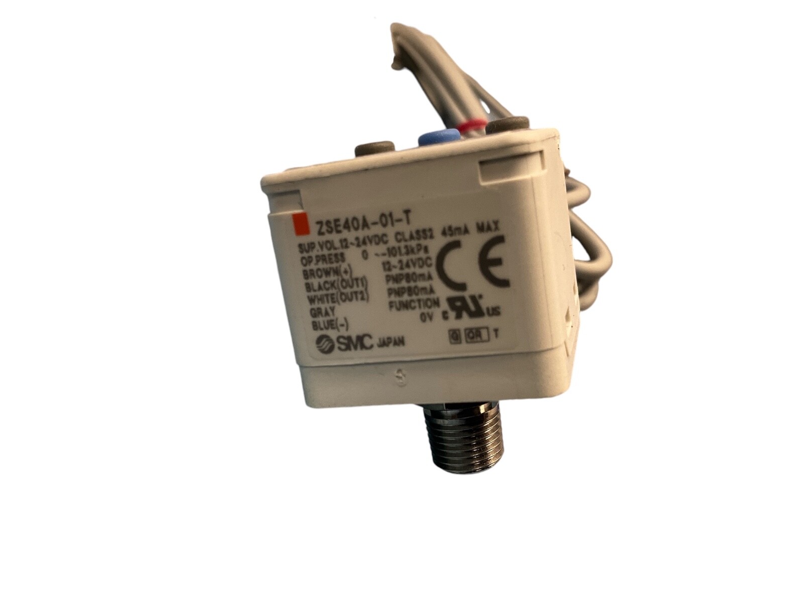 1PC SMC ZSE40A-01-T Pressure Switch Vol. 12, Class 2