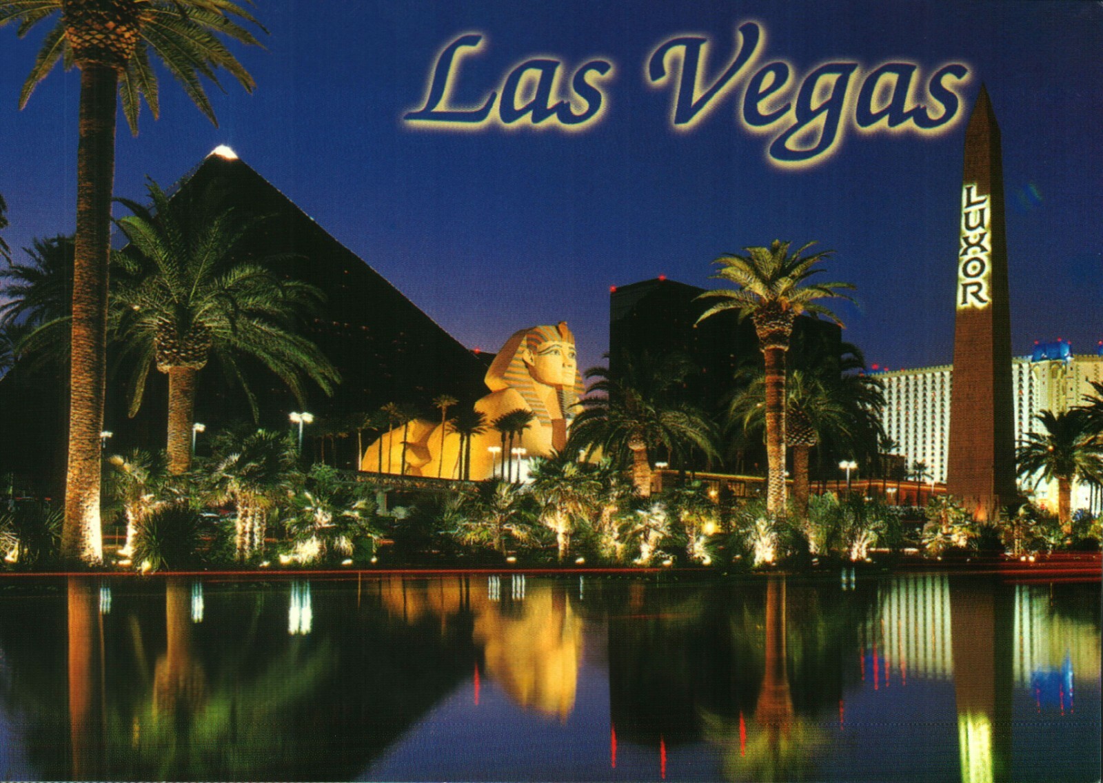 Las Vegas Postcard - Luxor Hotel & Casino