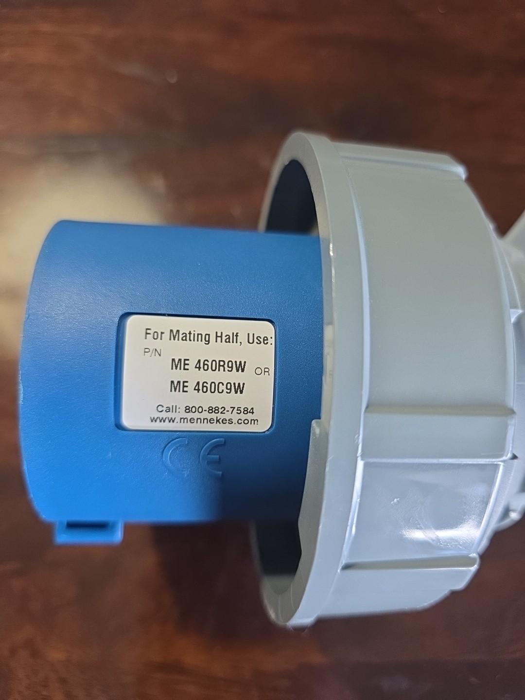 Mennekes ME460P9W Male Power Plug 4 Pin Connector 4W 250V 60A -great Condition