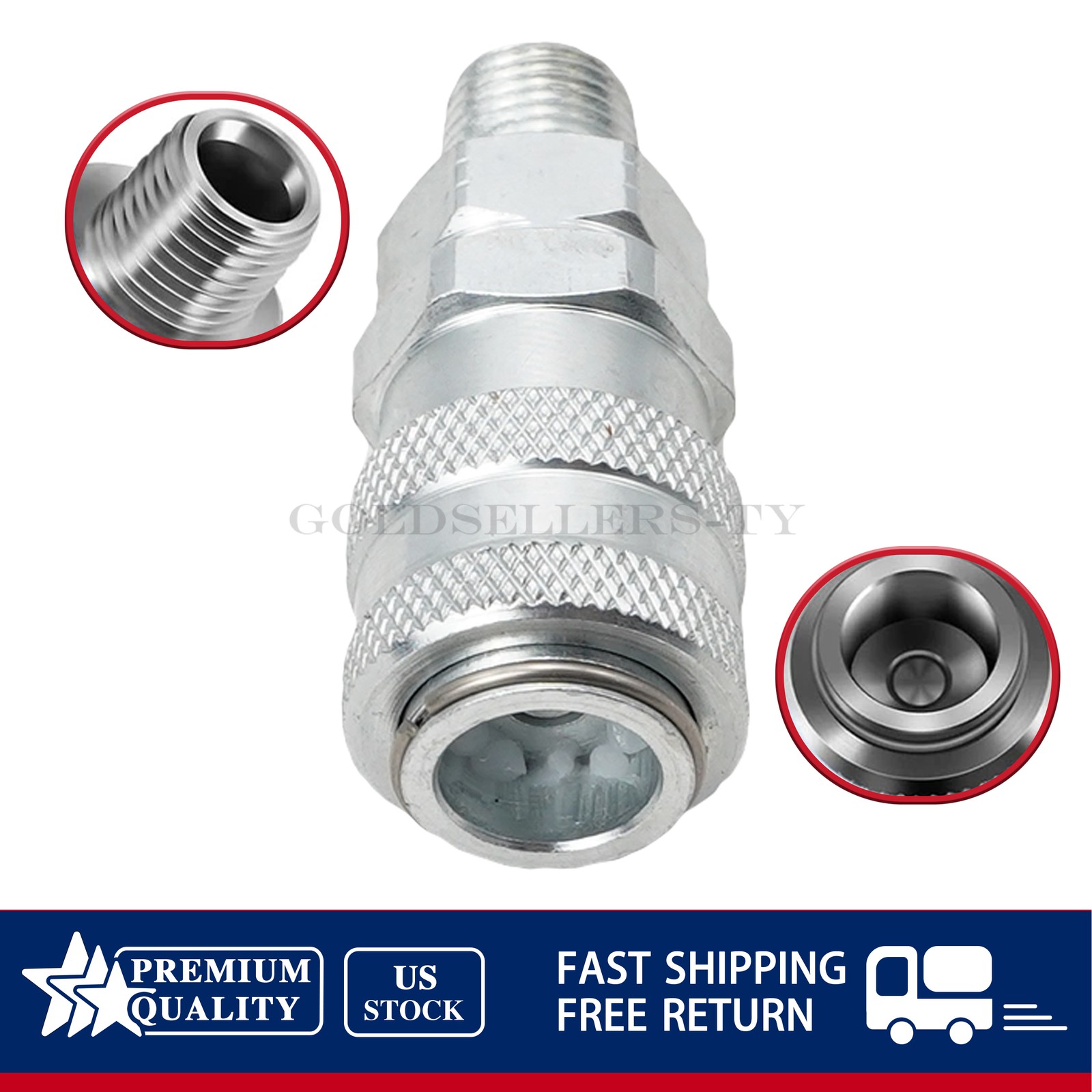 NEW Fuel System Coupler Fitting Tool Fits Detroit Diesel J-47912-QC 5869-1