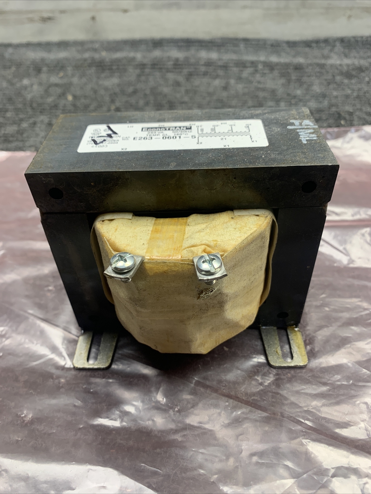 Used Micron EconoTRAN E263-0601-5 Control Transformer 263VA
