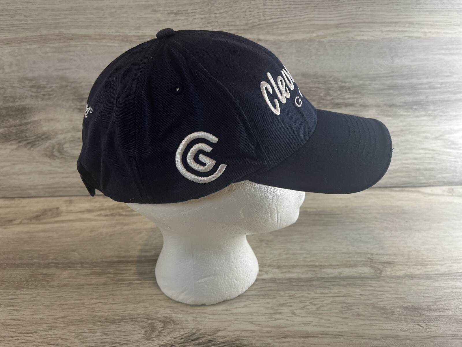 Cleveland Golf Navy Blue Adjustable Baseball/Golf Cap Hat