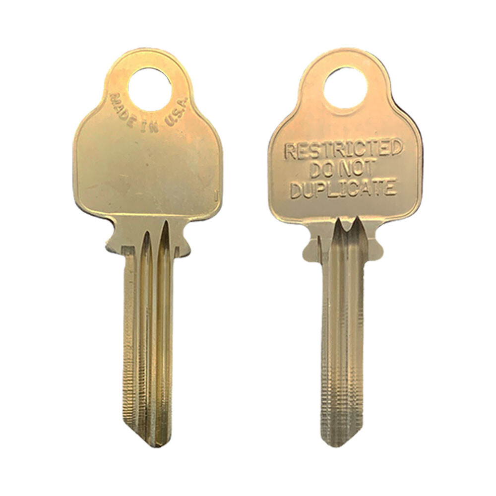1543 Key Blank – BRASS