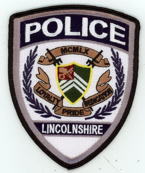 ILLINOIS IL LINCOLNSHIRE POLICE NICE SHOULDER PATCH SHERIFF