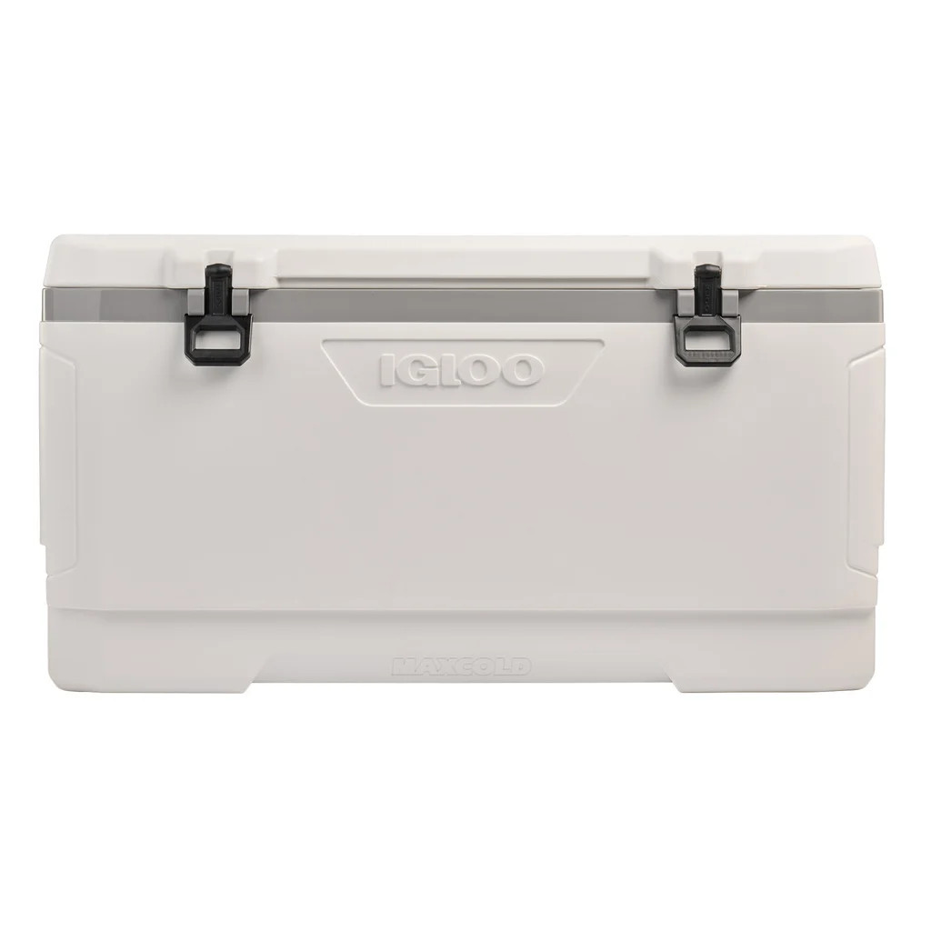 Igloo 150-Quart XL Maxcold Ice Chest Cooler, 226 Can Capacity, White, NEW Design