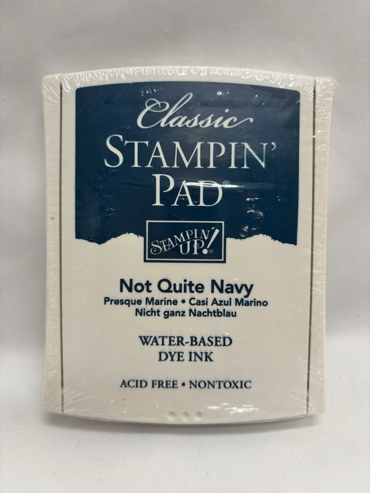 Stampin’ Up!  Classic Ink Pad - Not Quite Navy - Retired Sealed NEW