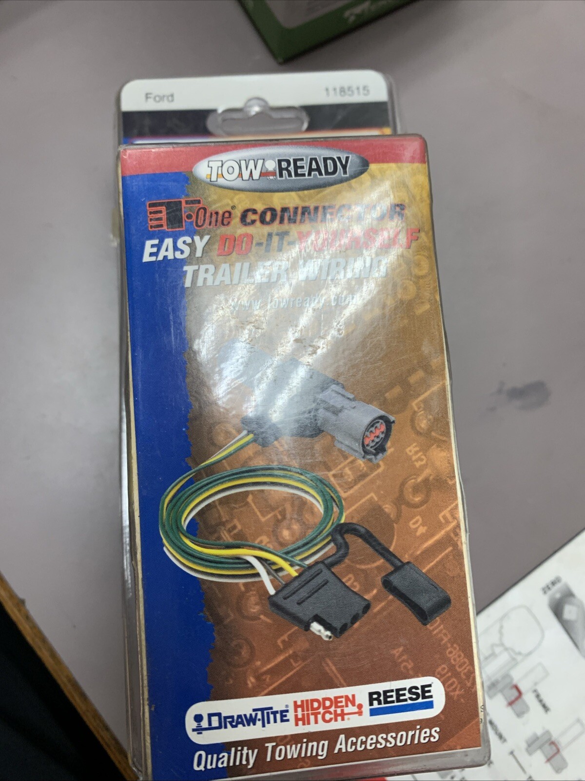 118515 TOW READY T-ONE CONNECTOR TRAILER WIRING KIT, Ford