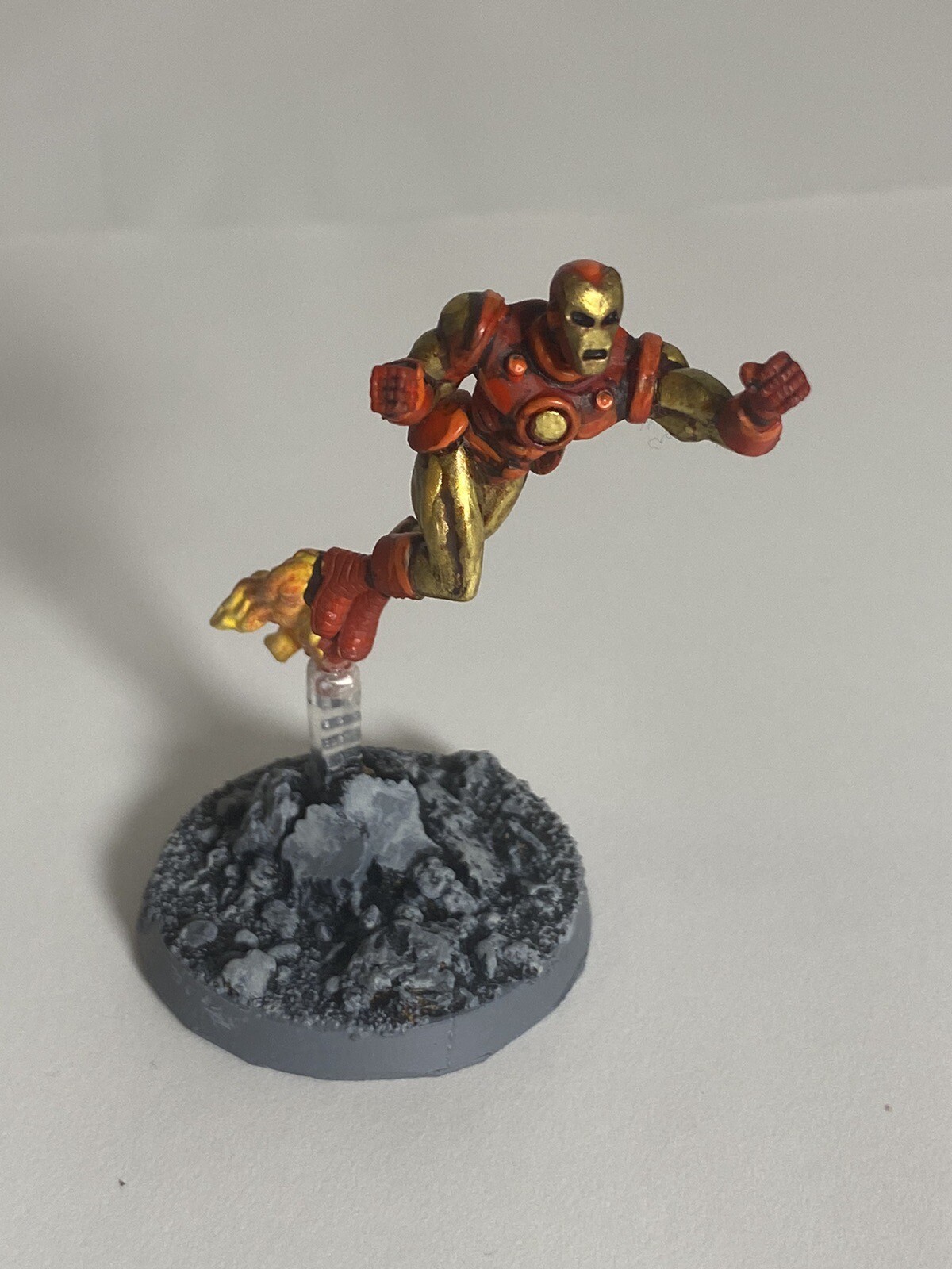 Marvel super hero Iron Man miniature 33mm plastic painted DT1