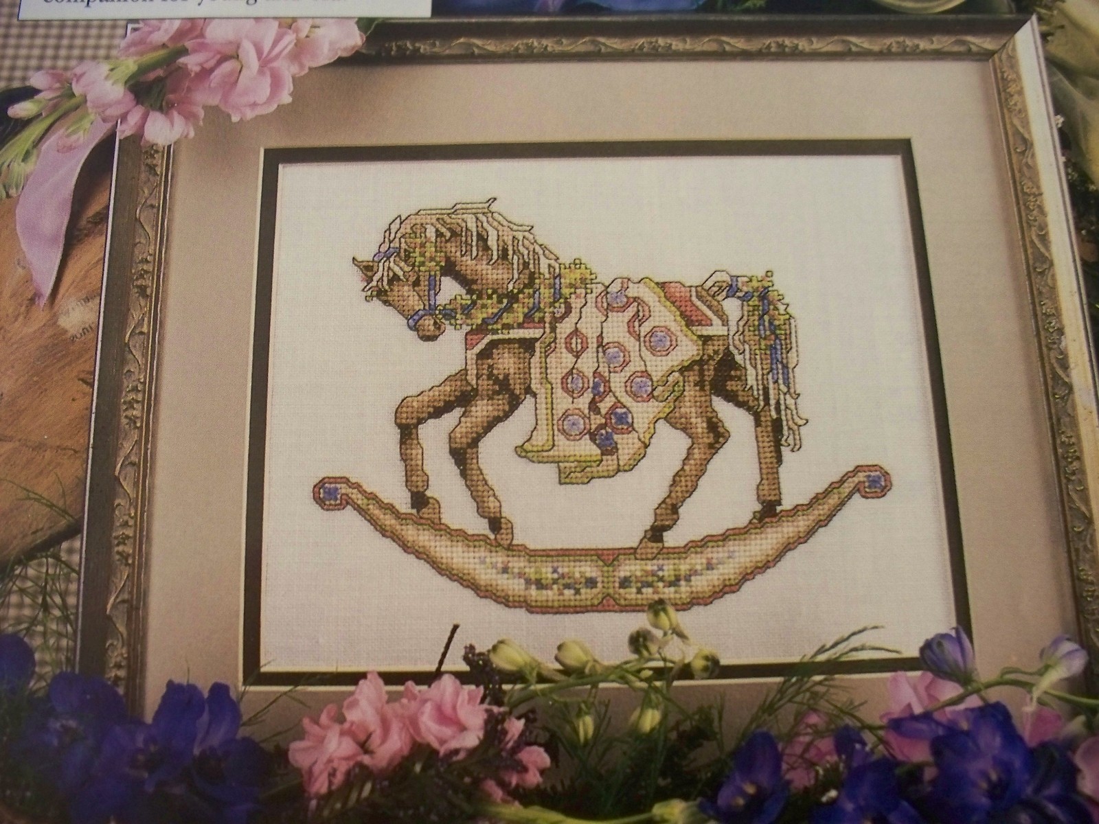 Regal Rocking Horse Misty Nursery Baby Part 2 Magazine Cross Stitch Pattern (K)
