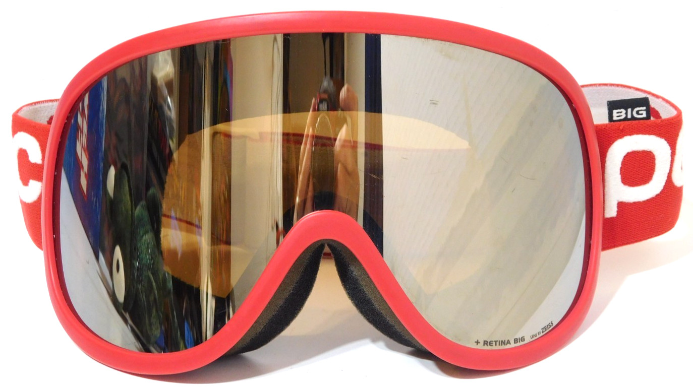 POC Retina Big Clarity Ski Goggles Red Zeiss Lens
