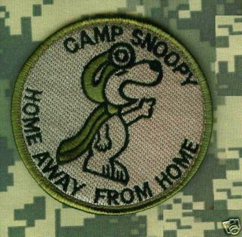 SPECIAL OPERATIONS COMMAND CAMP SNOOPY MASCOT ACU vêlkrö PATCH