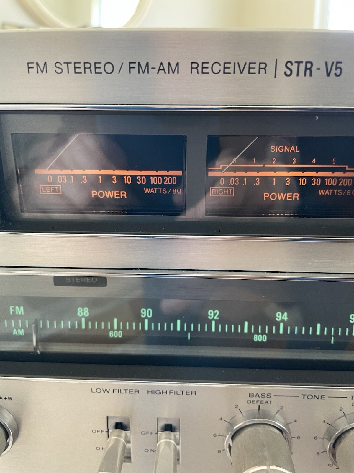 sony str v5 receiver Very Clean Amazing Sound And Condition