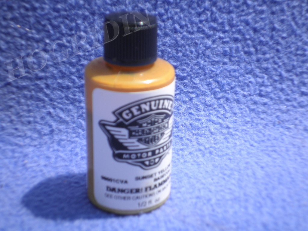 HARLEY 2008 TOUCH UP PAINT SUNSET YELLOW PEARL BASECOAT
