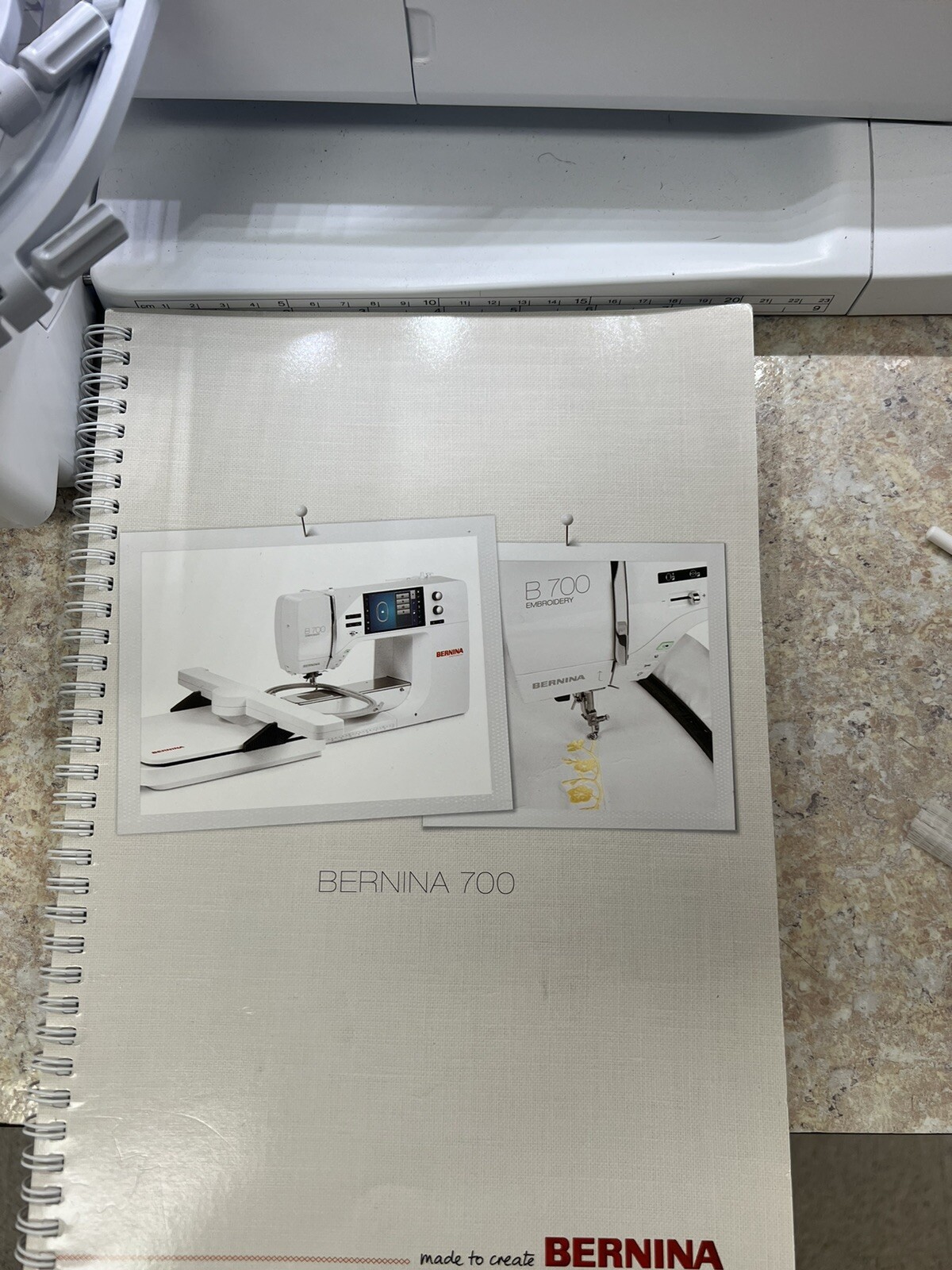 Bernina B700 Embroidery Only Machine with Spool Holder