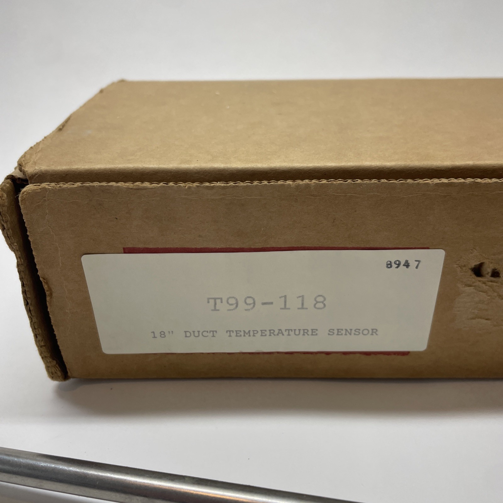 Robertshaw T99-118 18" Duct Temperature Sensor Probe