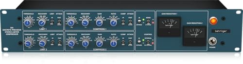 Behringer Classic 2-Channel Stereo Compressor/Limiter with Custom-Built MIDAS