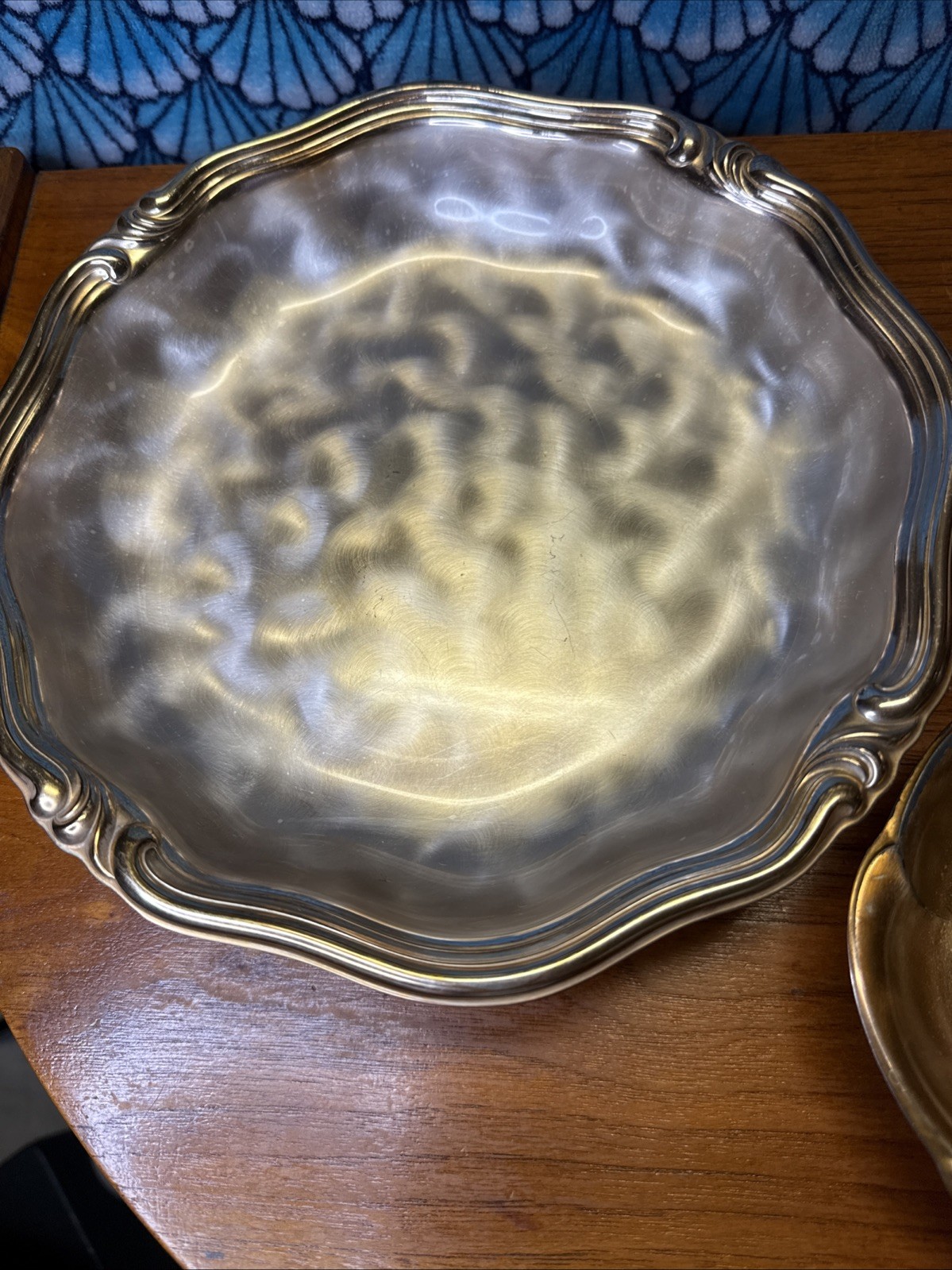 WMF IKORA  Dish Silverplate Over Brass Footed Tarnish Resistant&Bowl, Germany