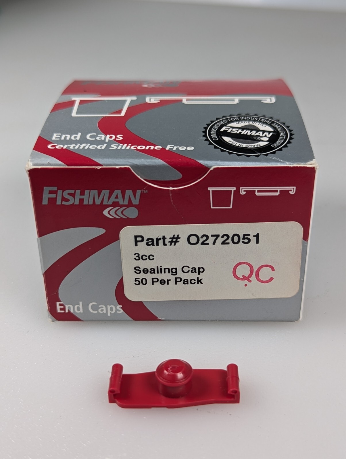 FISHMAN Part#0272051 End Caps  (50 Pack)