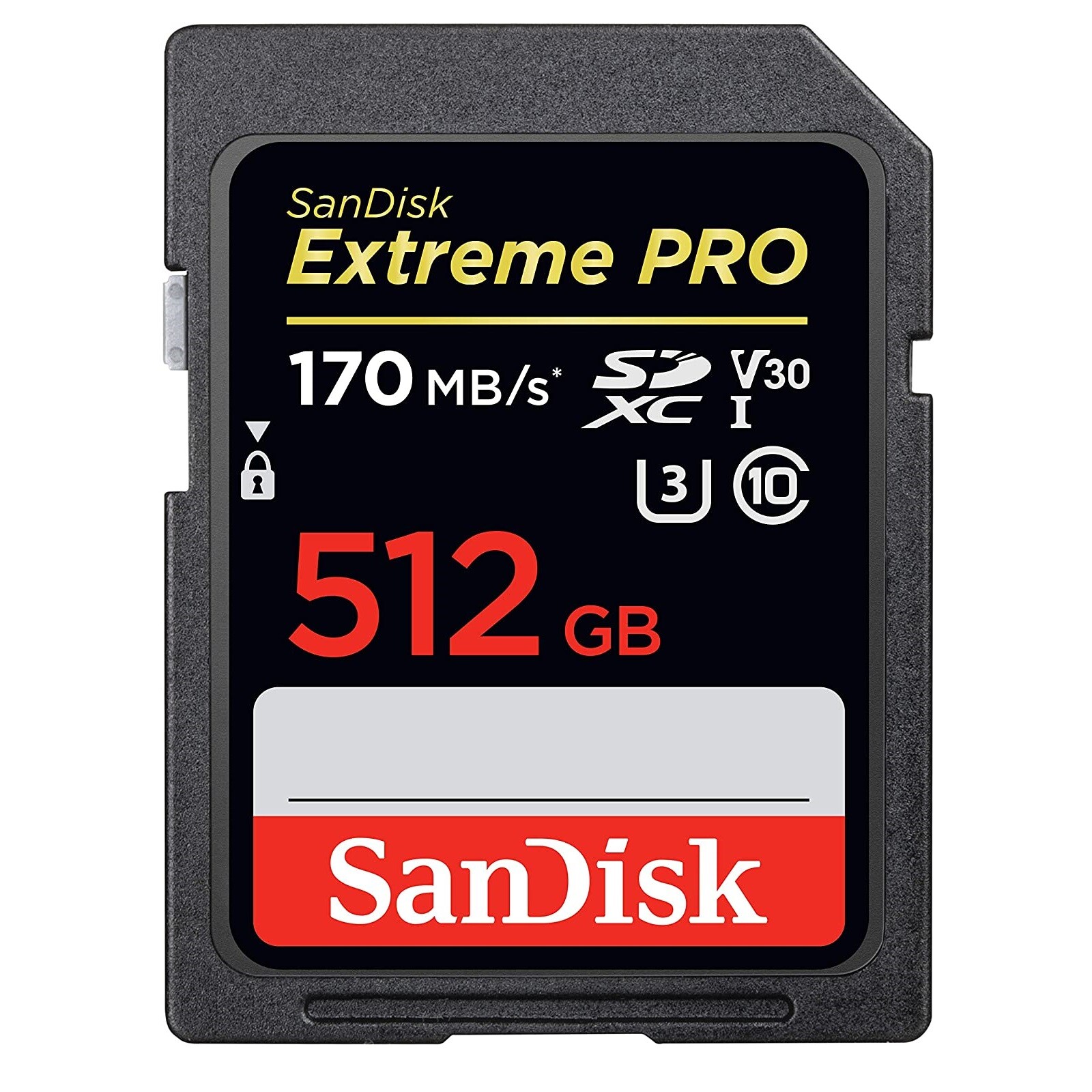 Sandisk Extreme Pro SD Card 256GB 512GB Memory Card Canon Nikon & More
