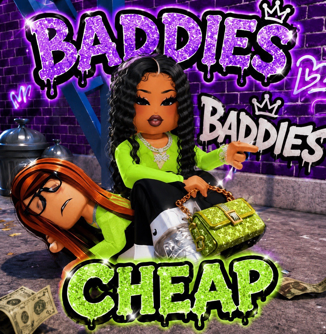 Baddies Weapon Katana&Kunai Set