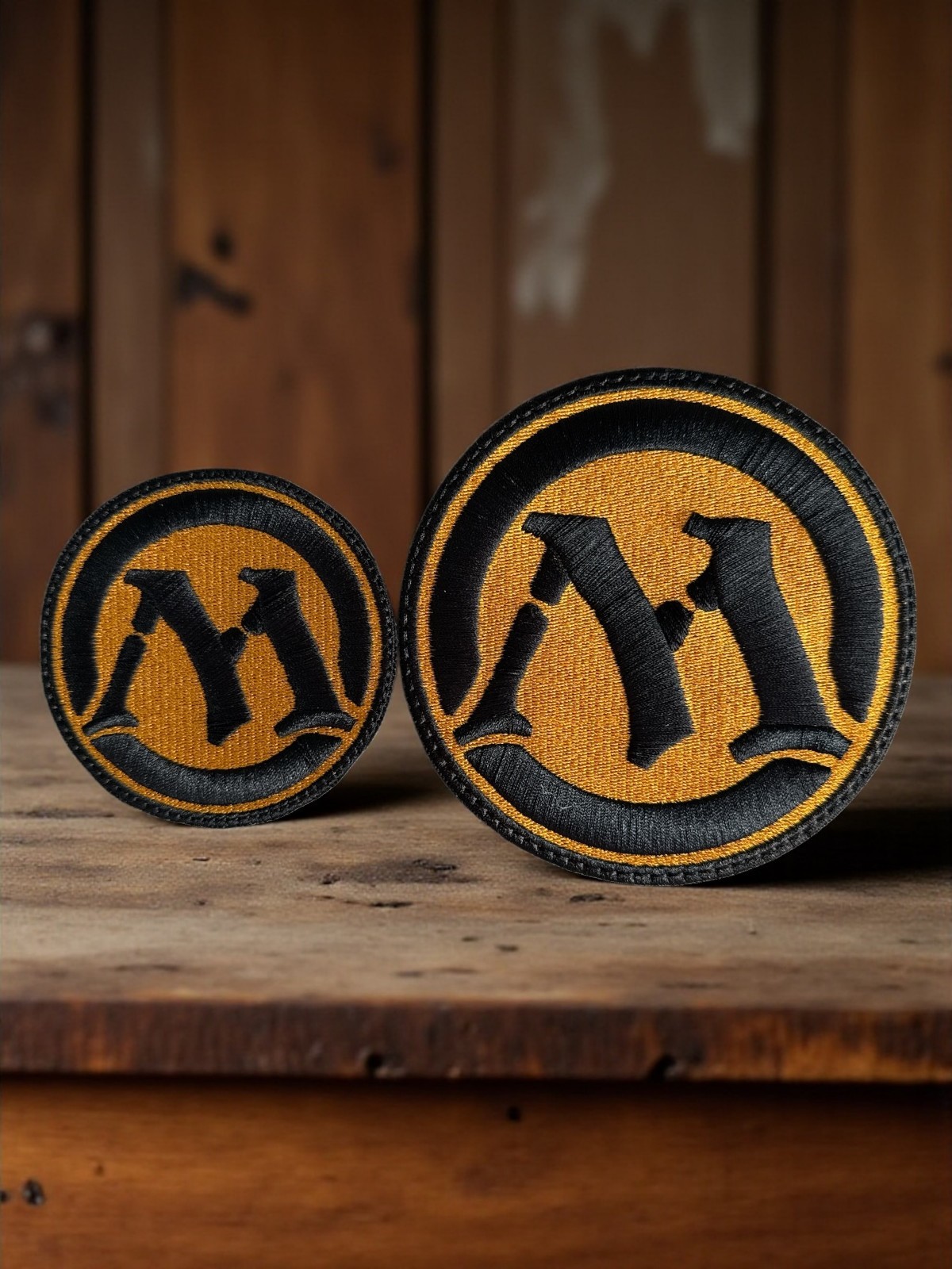Magic the Gathering M Logo Embroidery Patch Multi Sizes 3.5" - 5"
